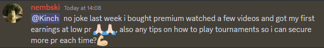 Review from a Kinch Premium user