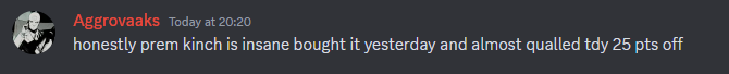 Review from a Kinch Premium user